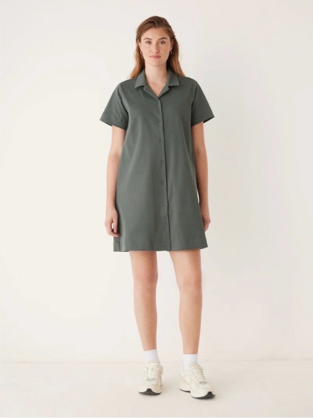 Frank and Oak | The Camp Collar Dress | XL